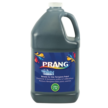 Prang Washable Tempera Paint, Black, 1 Gallon 10609
